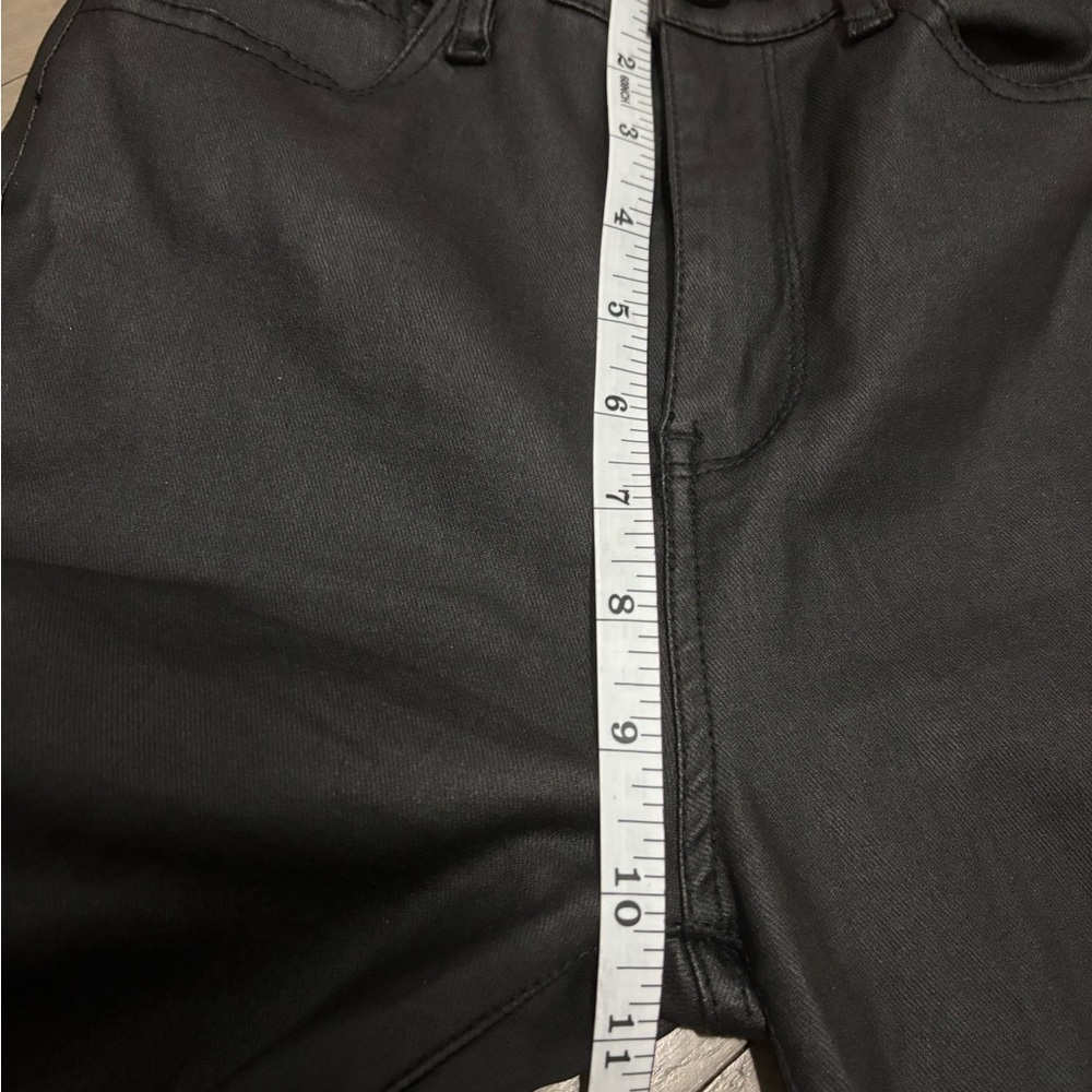 Edikted Luna Faux Leather Y2K 90s Black Flare Pants Women’s XS - Picture 9 of 10